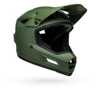Bell Sanction 2 - Casco Integral para Bicicleta con Carcasa de ABS y Forro de poliestireno expandido, Color Verde Oscuro, XXS