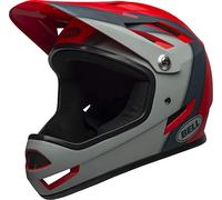 Bell Sanction, Casco Unisex, Presence Matte Crimson/Slate/Gray, XS