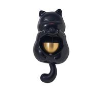 Bell Shopkeepers - Puerta de timbres con diseño de gato, ayuda de decoración con fuerte calidad, accesorio de cuidado de entrada con uso simple, accesorio de cuidado de estilo de vida, regalo práctico