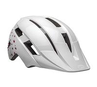 BELL Sidetrack II Casco de Bicicleta, Unisex niños, Estrellas Blancas, Talla única