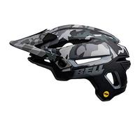 BELL Sixer MIPS - Casco de Bicicleta Unisex para Adultos (52-56 cm), Color Negro Mate y Brillante