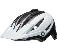 Bell SIXER MIPS - Casco de Ciclismo Unisex para Adultos, Color Blanco Mate y Negro, Talla L