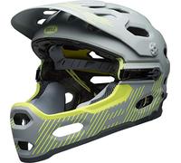 Bell Super 3R MIPS Casco, Unisex, Gris (Matt Smoke/Pear), Small (52-56 cm)