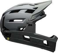 BELL Super Air Casco, Adultos Unisex, Mate/Gloss Grays, 55-59