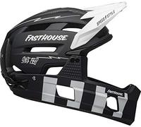 BELL Super Air Casco, Hombre, Fasthouse Matte Black/White, S