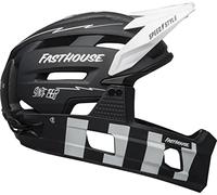 BELL Super Air Casco, Hombres, Fasthouse Matte Black/White, L