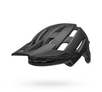BELL Super Air R MIPS Casco de Bicicleta de montaña, Hombres, Mate/Rojo Brillante/Gris, L | 58-62cm
