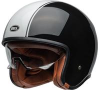 Bell TX-501 Rally Casco a reacción, Negro/Blanco, Talla XS (53/54)