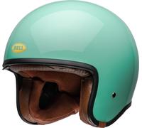 Bell TX-501 Solid Casco Jet, verde/turquesa, Talla S (55/56)