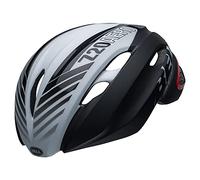 BELL Z20 Aero MIPS Casco de Carretera, Unisex, Soplador Mate/Brillo Negro/Blanco/Carmesí, L