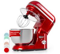 Bella 1800W 5L Robot de Cocina Rojo/Plata