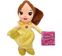 Bella 30cm Muñeco Peluche Princesa Disney Chica Pelo Marron Vestido Amarillo Super Suave Bella & Bestia