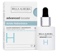 BELLA AURORA - Pack Advanced Booster H Ácido Hialurónico 30 ml + Masajeador Efecto Frío, Sérum Hidratante y Antiarrugas Facial, Tratamiento Antiedad y Alisante de la Piel