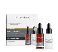 Bella Aurora Bio10 Forte Serum+Exfoliante, eficaz sérum antiedad con efecto exfoliante, color blanco