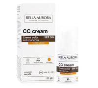 Bella Aurora CC Cream Color SPF50 Tono Medio, 30 ml