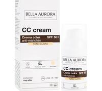 Bella Aurora CC Cream Crema Color Anti-Manchas SPF50+ Tono Claro 30ml