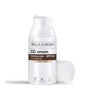 Bella Aurora CC Cream Color SPF50 Tono Claro, 30 ml