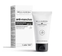 BELLA AURORA - Crema de Manos Anti-Manchas 75 ml, Anti-edad y Despigmentante, Tratamiento Reparador Hidratante y Antioxidante, con Vitamina C y E, Protege y Regenera, Protección SPF15