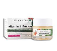 Bella Aurora Crema Facial de Día Anti-Edad y Anti-Arrugas Piel Normal-Seca 40+ Años, SPF 20, 50 ml | Prevención Anti-edad | Vitamin inFusion