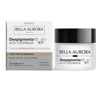 Bella Aurora Despigmenta10 Crema Antimanchas Iluminadora | Todo Tipo de Manchas Oscuras | Con Niacinamida + Alfa-Arbutina + B-CORE 221™ | Hidrata, Protege y Unifica el Tono | Todo Tipo de Piel | 50 ml