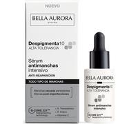 Bella Aurora Despigmenta10 Sérum Antimanchas Intensivo Anti-reaparición | Todo Tipo de Manchas Oscuras | Con Ácido Tranexámico + B-CORE 221™ | Ilumina y Unifica el Tono | Textura Ultrafluida | 30 ml