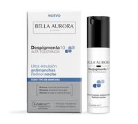 Bella Aurora Despigmenta10 Ultra Emulsión Antimanchas Retinol Noche | Sérum Renovador con Retinol Encapsulado + Ácido Tranexámico | Reduce Manchas, Arrugas y Mejora la Textura | Todo Tipo de Piel | 30