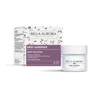 BELLA AURORA - Night Solution 50ml, Crema Antiedad de Noche, Bálsamo Reparador, Hidrata, Nutre, Reafirma y Mejora la Elasticidad de la Piel, Efecto Lifting