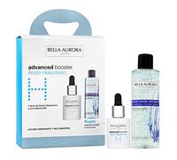 Bella Aurora Pack Advanced Booster Hialurónico 30ml + Solución Micelar 200 ml | Sérum Hidratante y Antiarrugas | Cuidado Facial Intensivo | Agua Micelar para Limpieza Facial