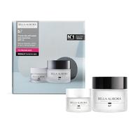 BELLA AURORA - Pack Antiedad y Antimanchas, B7 Piel Normal-Seca 50 ml + Contorno de Ojos Eyes 15 ml, Protección SPF15, Tratamiento Antiarrugas e Hidratante, Unificador de Tono, Uso Diario