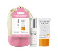BELLA AURORA - Pack Antimanchas bio10 Forte L-Tigo 30 ml + UVA Plus Protect 50 ml + Neceser, Tratamiento Despigmentante Intensivo, Crema Antimanchas, Todo Tipo de Piel, Protector Solar Antimanchas