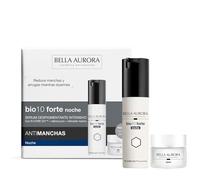 Bella Aurora Pack Bio10 Forte Noche Sérum Despigmentante Intensivo con Retinol Puro + Retinoide Marino + B-Core 221™ + Eyes Contorno de Ojos | Rutina Antimanchas y Antiarrugas