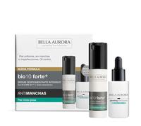 Bella Aurora Pack Bio10 Forte+ Sérum Despigmentante Intensivo con B-Core 221™ y Ácido Tranexámico Piel Mixta-Grasa + Peeling Exfoliante 10% AHA + PHA | Rutina Antimanchas