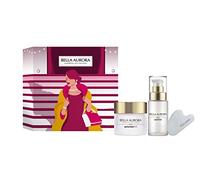 Bella Aurora Pack Crema de Día Splendor 10 Antiedad 50ml + Sérum Despigmentante Splendor Efecto Flash 30ml + Piedra Gua Sha de Masaje Facial | Efecto Unificador, Antimanchas y Antiarrugas
