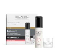 Bella Aurora Pack Lumiderm Antimanchas y Antiedad con B-Core 221™ + Activos Antiedad + Eyes Contorno de Ojos | Sérum-Crema 2 en 1 30ml + Eyes 15ml | Rutina Unificadora y Reafirmante