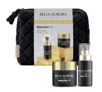 BELLA AURORA Pack Splendor 60 Crema Noche 50 ml + Sérum 30 ml | Ritual nocturno antiedad +60 · Crema fortificante noche + sérum reafirmante · Regenera, reafirma e ilumina