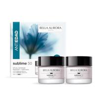 Bella Aurora Pack Sublime 50 Ritual Antiedad | Crema de Día Multiacción SPF 20 + Crema de Noche Reafirmante de Regalo | Repara la Barrera Cutánea y Reduce Arrugas | 2 x 50 ml