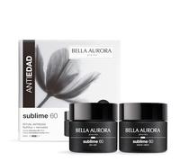 Bella Aurora Pack Sublime 60 Ritual Antiedad Nutritivo y Renovador | Crema de Día SPF 20 + Crema de Noche Renovadora de Regalo | Densidad, Firmeza y Luminosidad | 2 x 50 ml