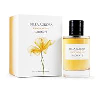 BELLA AURORA - Perfume Radiante 100 ml, Esencia de Luz, Fragancia Floral con Punto Dulce, Exótica e Intensa, Colonia Femenina y Elegante, para Mujer Atractiva, Sensual y Actual
