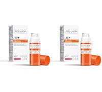 Bella Aurora Protector Solar SPF 50+ Facial Anti-Manchas Piel Normal Seca, 50 ml | Crema Protección del Sol Cara | Bloqueador Solar (Paquete de 2)