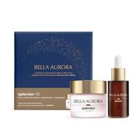 BELLA AURORA Splendor 50 Pack, Crema Antiedad Día 50ml con Serum Iluminador Antioxidante 30ml, Todo Tipo de Pieles, Efecto Lifting