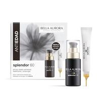 Bella Aurora Splendor 60 Pack Antiedad Arrugas Profundas | Ritual Diario Reafirmante +60 Años | Sérum Reafirmante Antiedad + Rellenador de Arrugas Localizado | 30 ml + 12 ml
