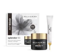 Bella Aurora Splendor 60 Pack Antiedad Noche | Ritual Nocturno +60 Años | Crema Antiedad de Noche Fortificante + Rellenador de Arrugas Instantáneo | Arrugas Profundas y Nutrición | 50 ml + 12 ml
