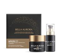 Bella Aurora Splendor 60 Set Anti-Edad, Crema Redensificante Día 50ml con Serum Reafirmante 30ml, Ritual Diario Iluminador y Anti-Arrugas