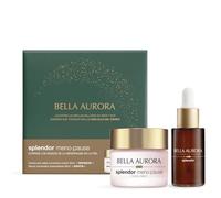 Bella Aurora Splendor Meno·Pause Pack, Crema Anti-Edad Correctora Noche 50ml con Serum Iluminador Antioxidante 30ml, Tratamiento para Signos de Menopausia en la Piel