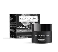 BELLA AURORA - Sublime 60 50 ml, Crema Reparadora, de Noche para Piel Madura +60, Redefine el Contorno Facial, Mejora la Firmeza, Proporciona Luminosidad, Detoxifica