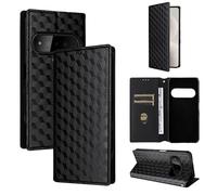 BELLA BEAR Funda para Natural AI Phone, Cartera con Magnético, Función de Kickstand, Funda Natural AI Phone-Negro