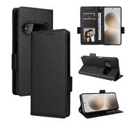 BELLA BEAR Funda para Natural AI Phone, Cartera con Magnético, Función de Kickstand, Funda Natural AI Phone-Negro