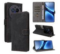 BELLA BEAR Funda para Vivo X200 Pro 5G, [Tecnología de Bloqueo RFID] Fundas de Billetera, Funda Vivo X200 Pro 5G con [Soporte]-Negro