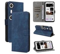 BELLA BEAR Funda para XReal Beam Pro, [Tecnología de Bloqueo RFID] Fundas de Billetera, Funda XReal Beam Pro con [Soporte]-Azul