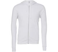 Bella Canvas Bella + Canvas Unisex Polycotton Fleece Full Zip Hoodie 3739 - Cuff